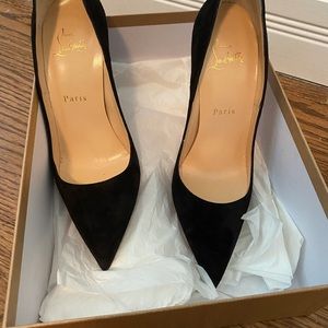 Black So Kate 120 Veau velours